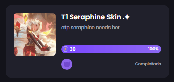 Finally ! I have T1 Seraphine skin 𐔌՞ ܸ.ˬ.ܸ՞𐦯