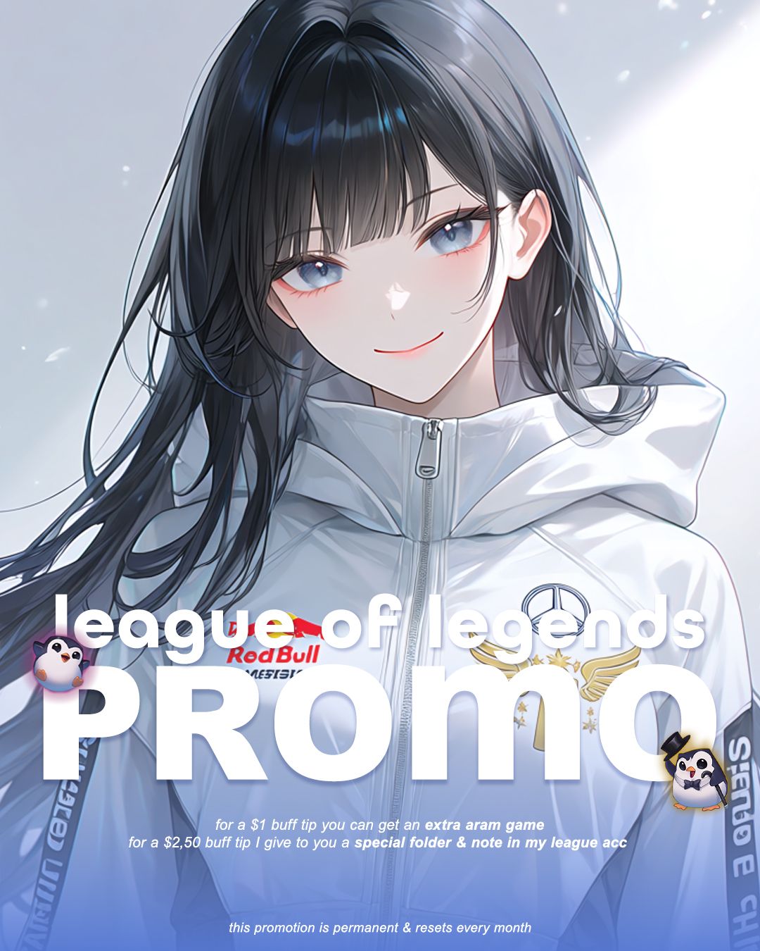League promo ! .✦ ݁˖
