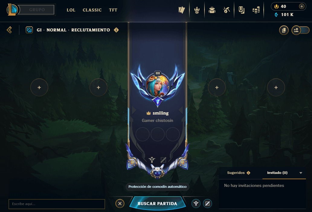 come play legue w me ! <3
