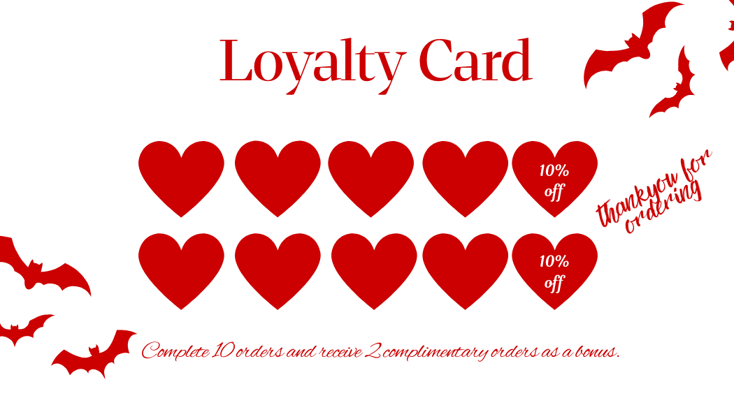 Loyalty Card ᓚ₍^..^₎♡