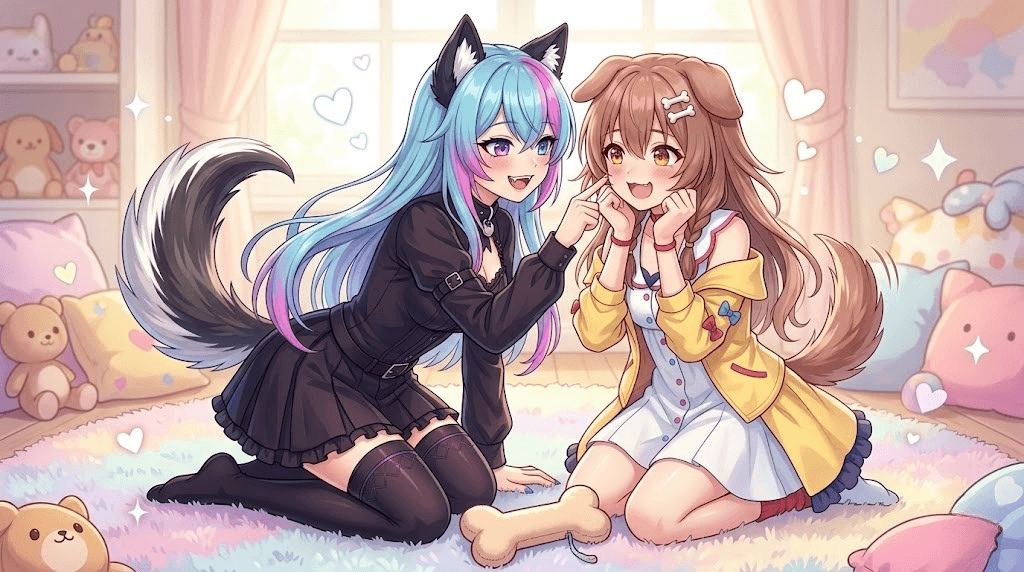 Whats better than a puppy girl?
