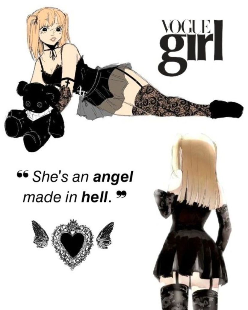Going to do a Misa cosplay soon ( ੭•͈ω•͈)੭