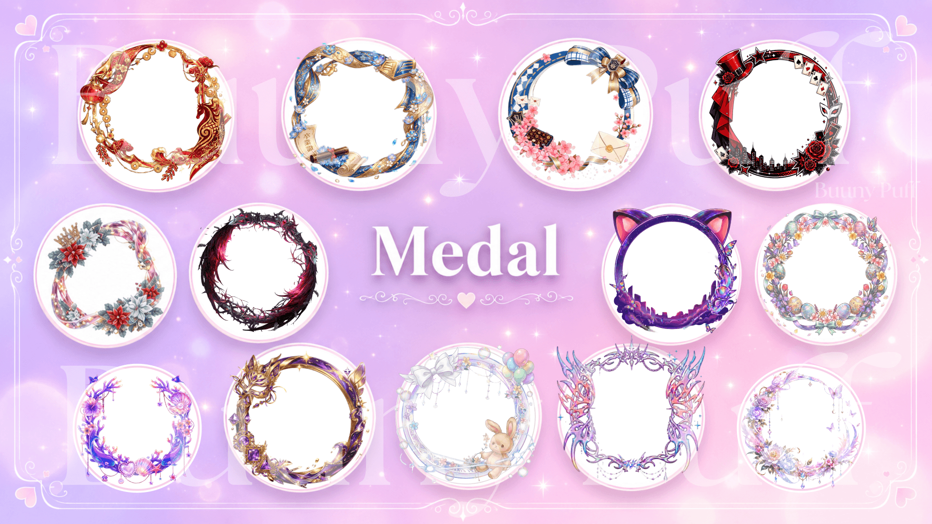 𝜗ৎ My Portfolio — Medals, Backgrounds & Gifts 𝜗ৎ