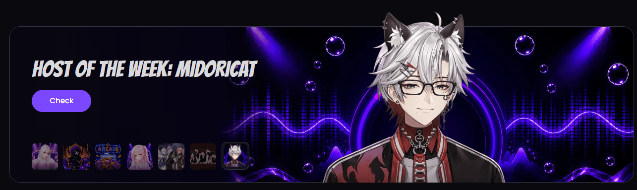 MIDORI HOST OF THE WEEK!!