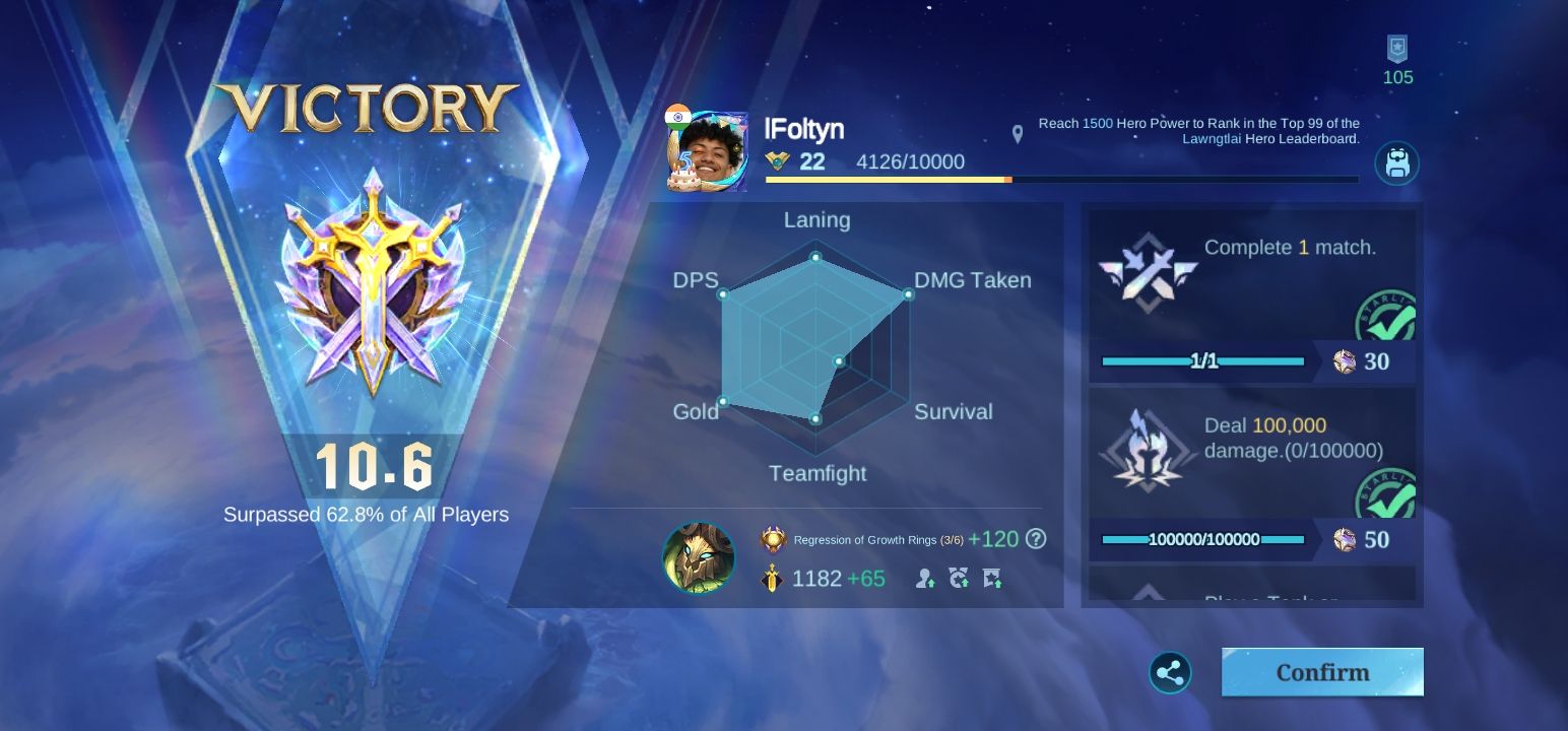 have this be a luck or just skill