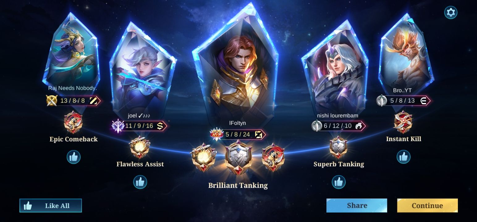 have this be a luck or just skill