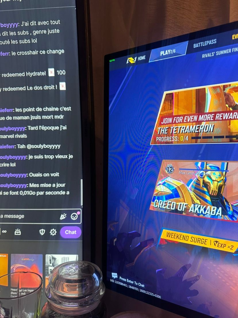 Streaming MR on twitch rn!