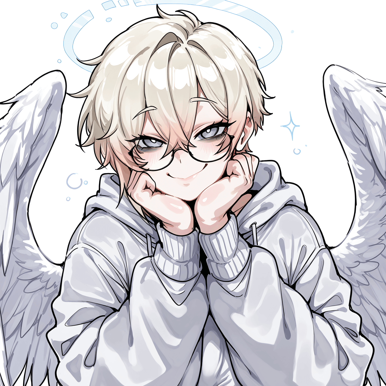 An angel that cares 🤍🪽