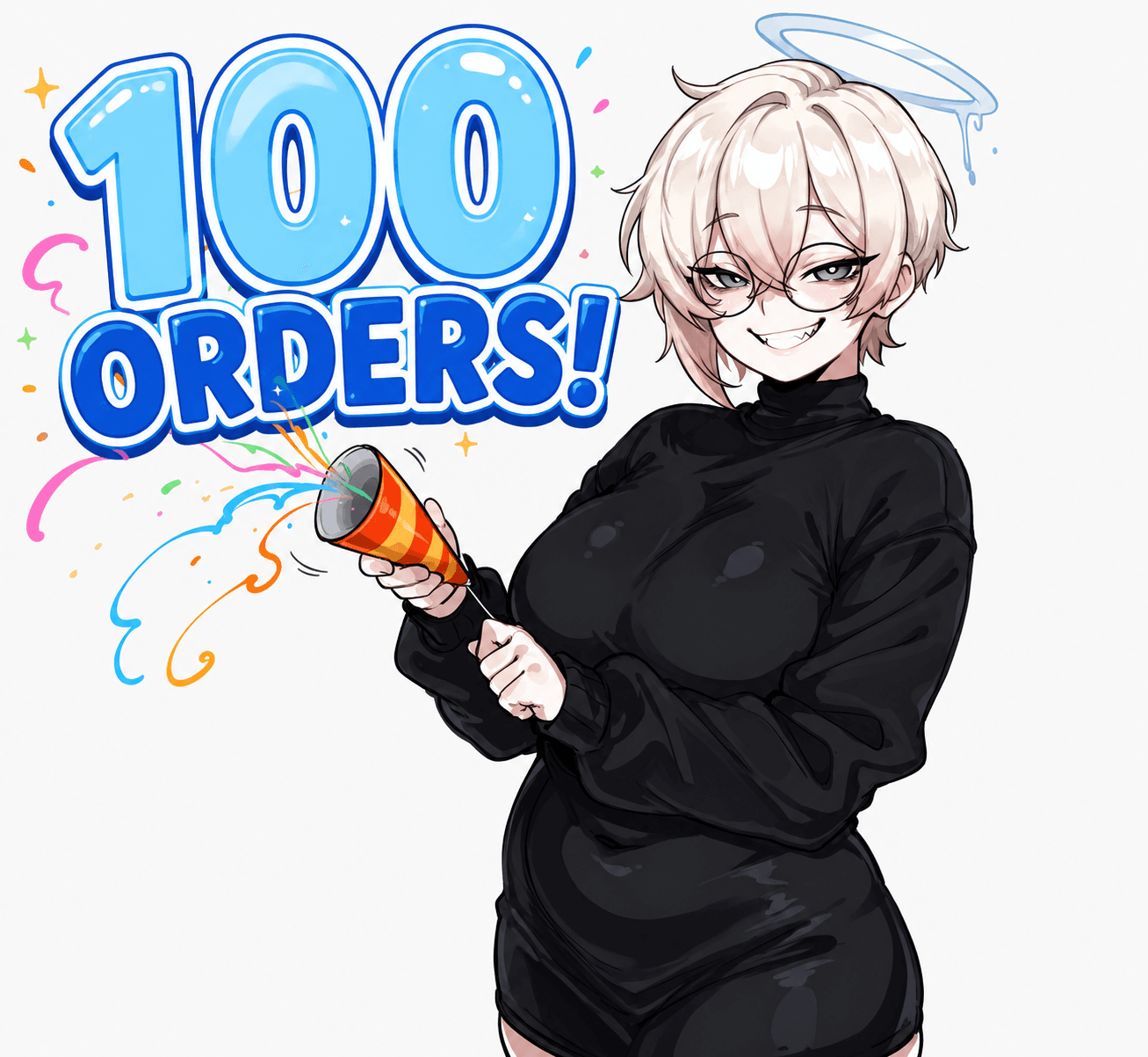 🎉 100 ORDERS!! 🤍🪽