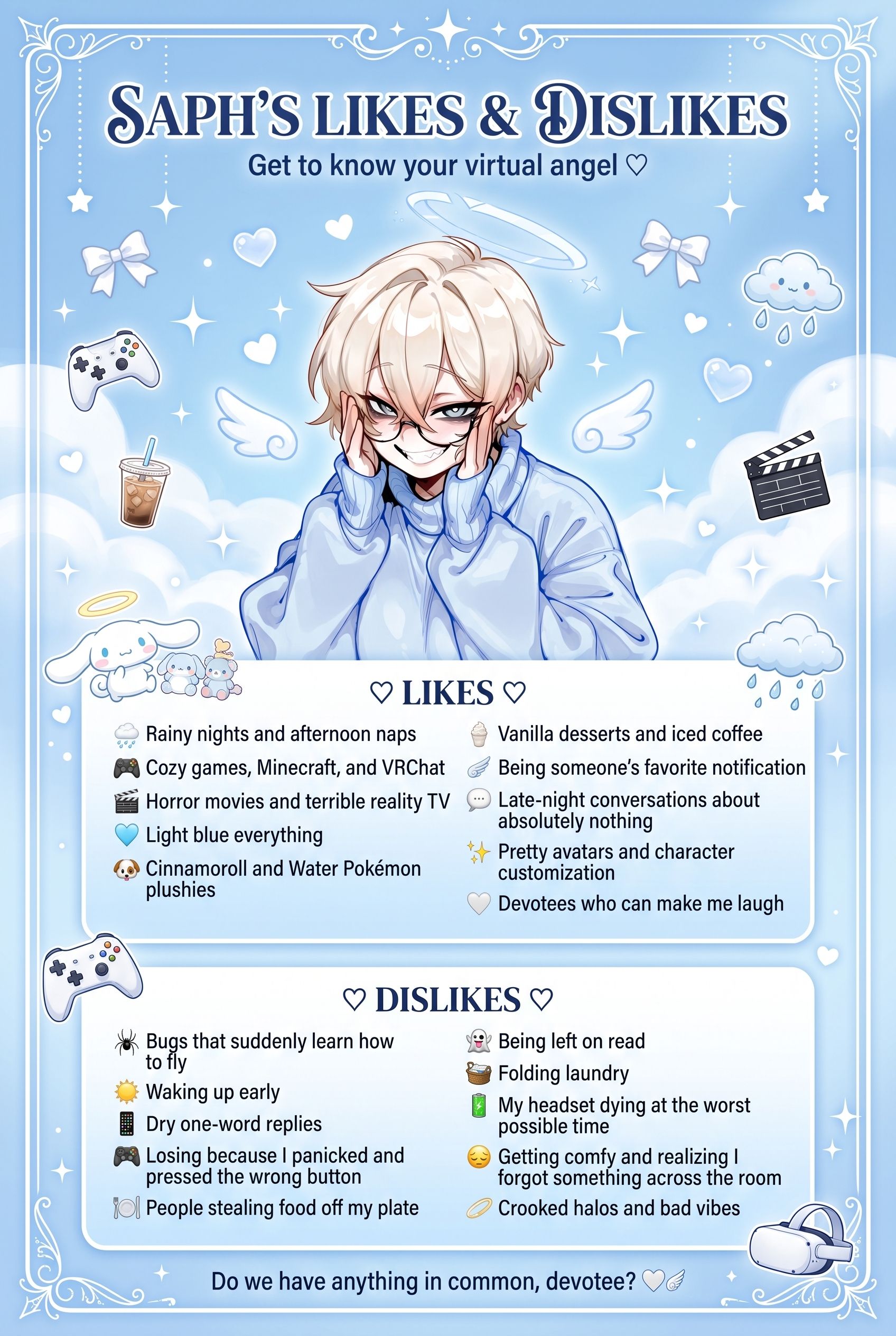 The Cheat Sheet to an Angel's heart