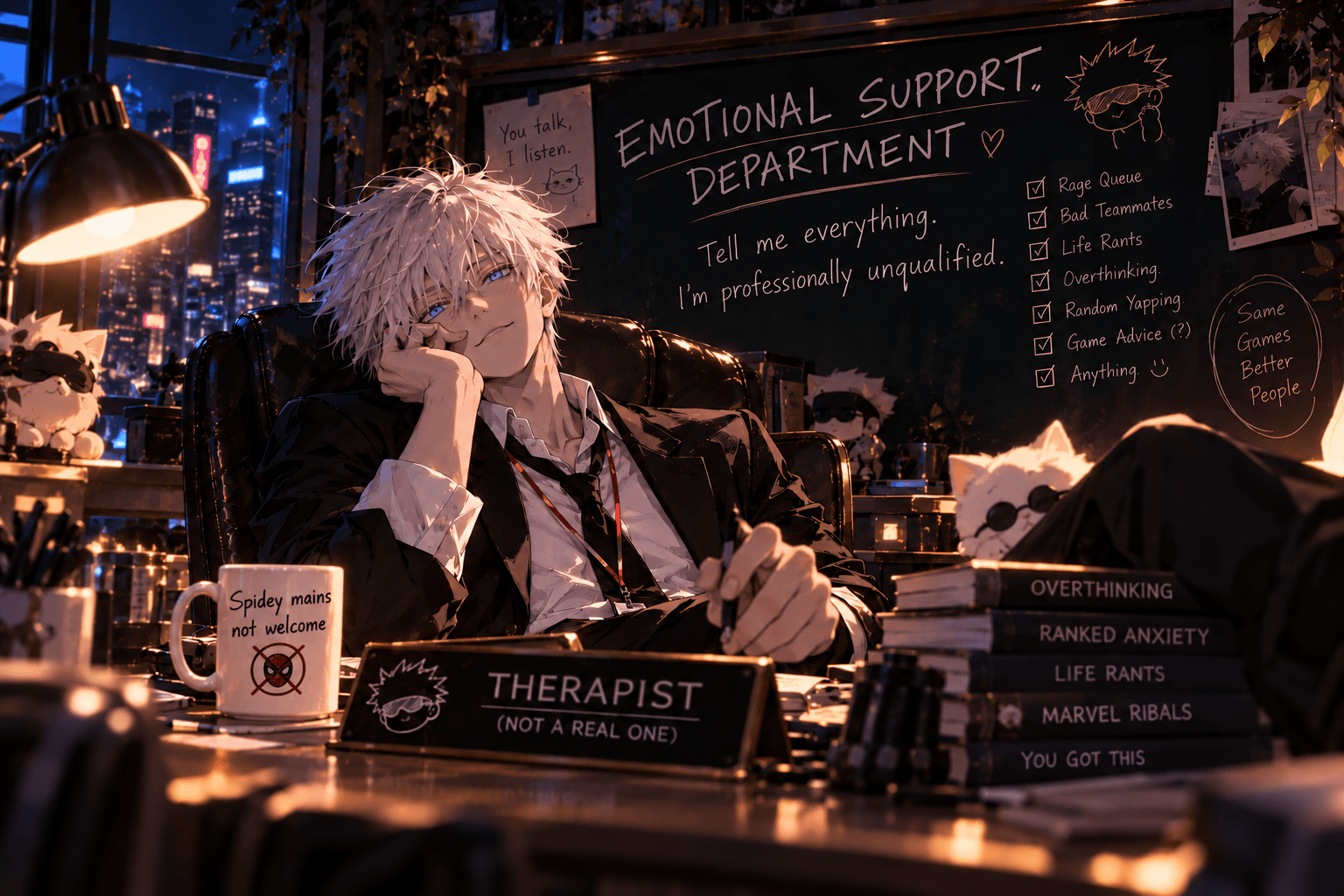 Marvel Rivals Emotional Support Department — OPEN