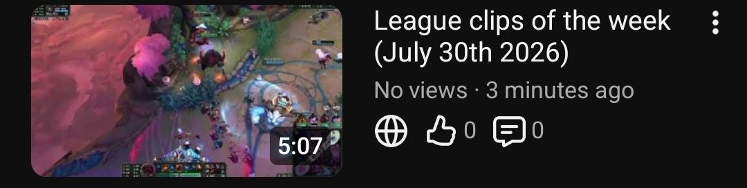 Check out my new yt video
