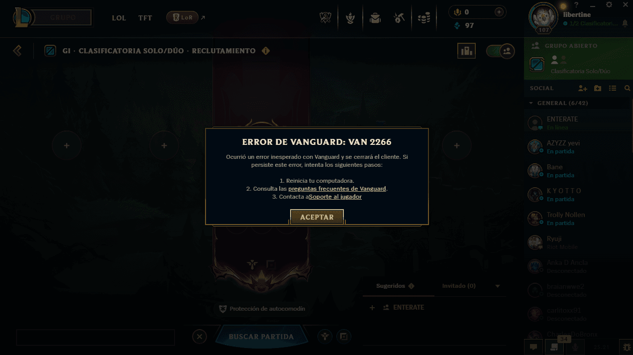i hate vanguard u.u