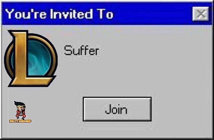 Who wants to suffer on league with me? <3