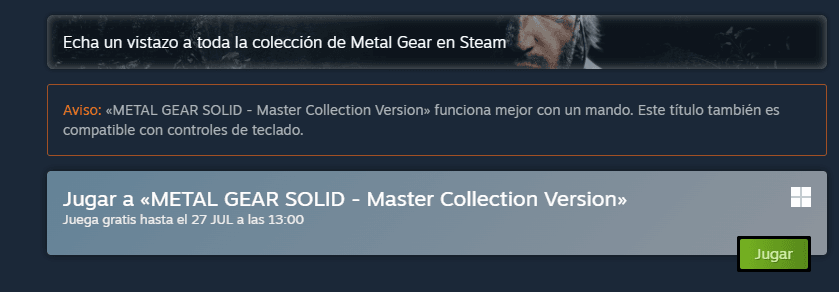 Metal gear solid free???