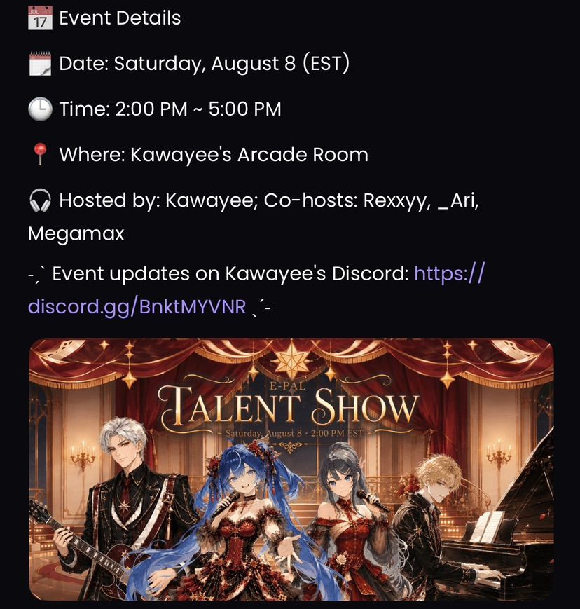 ✨🐈🐈Joining my first Epal Event🐈🐈✨