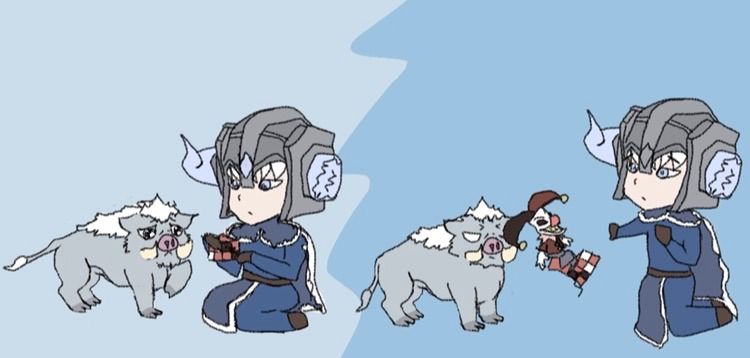 lil sej and bristle find a shaco box