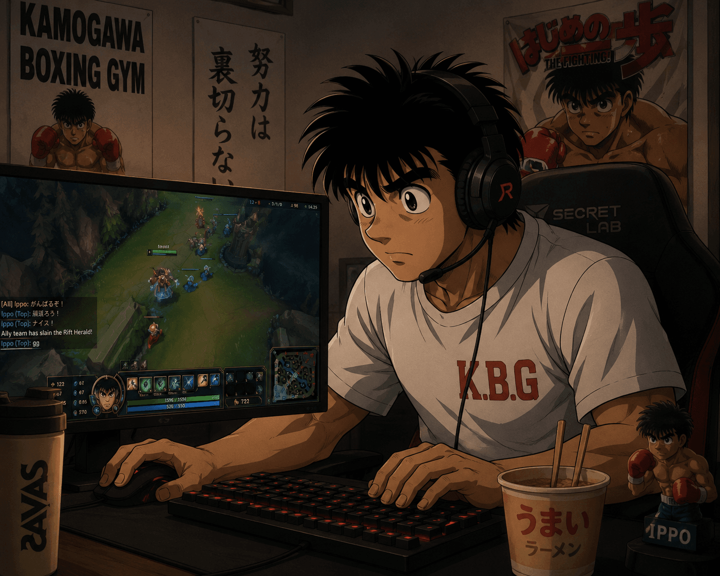 my very first service is league of legend
