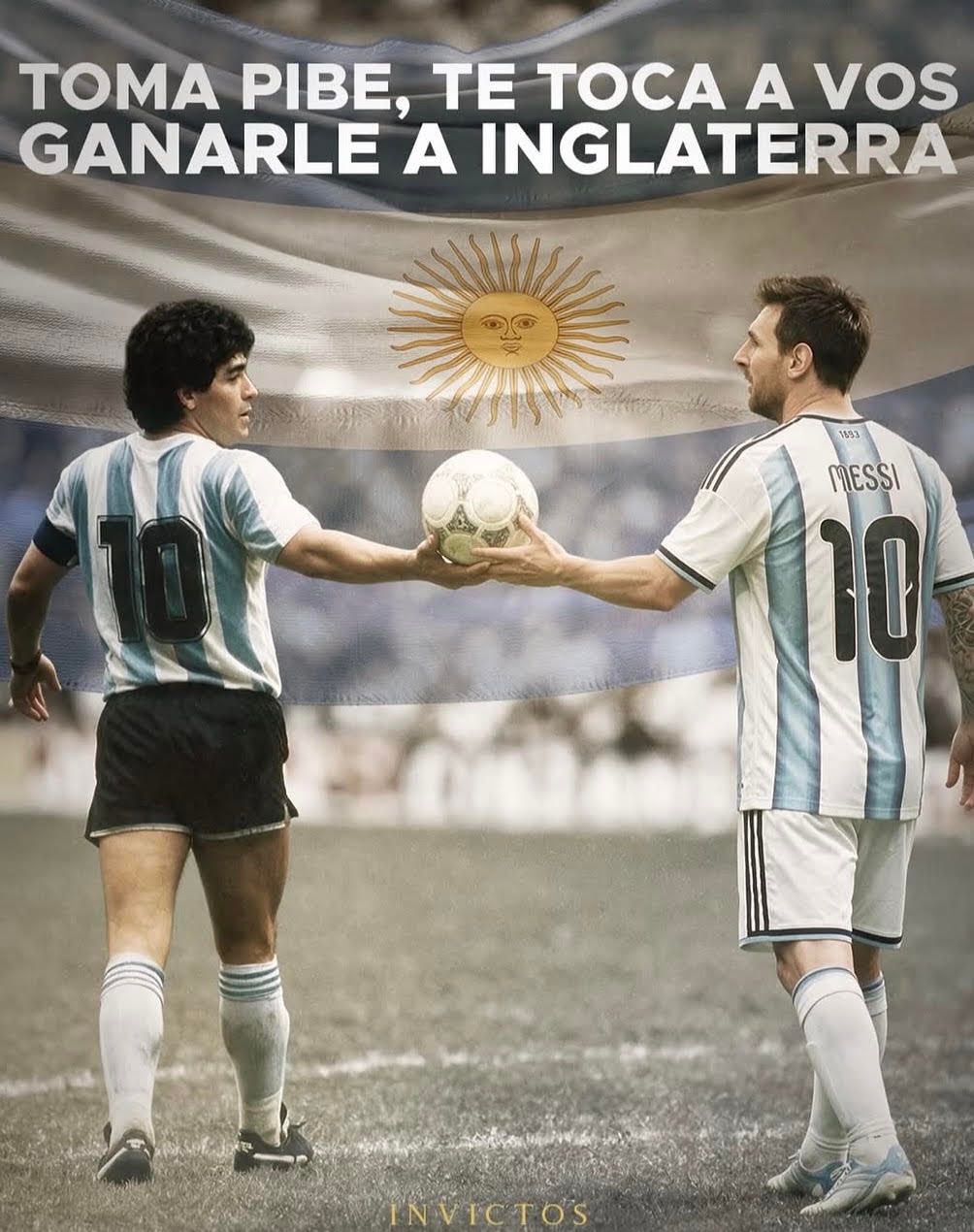 por malvinas, por el diego, por la ult de leo🇦🇷