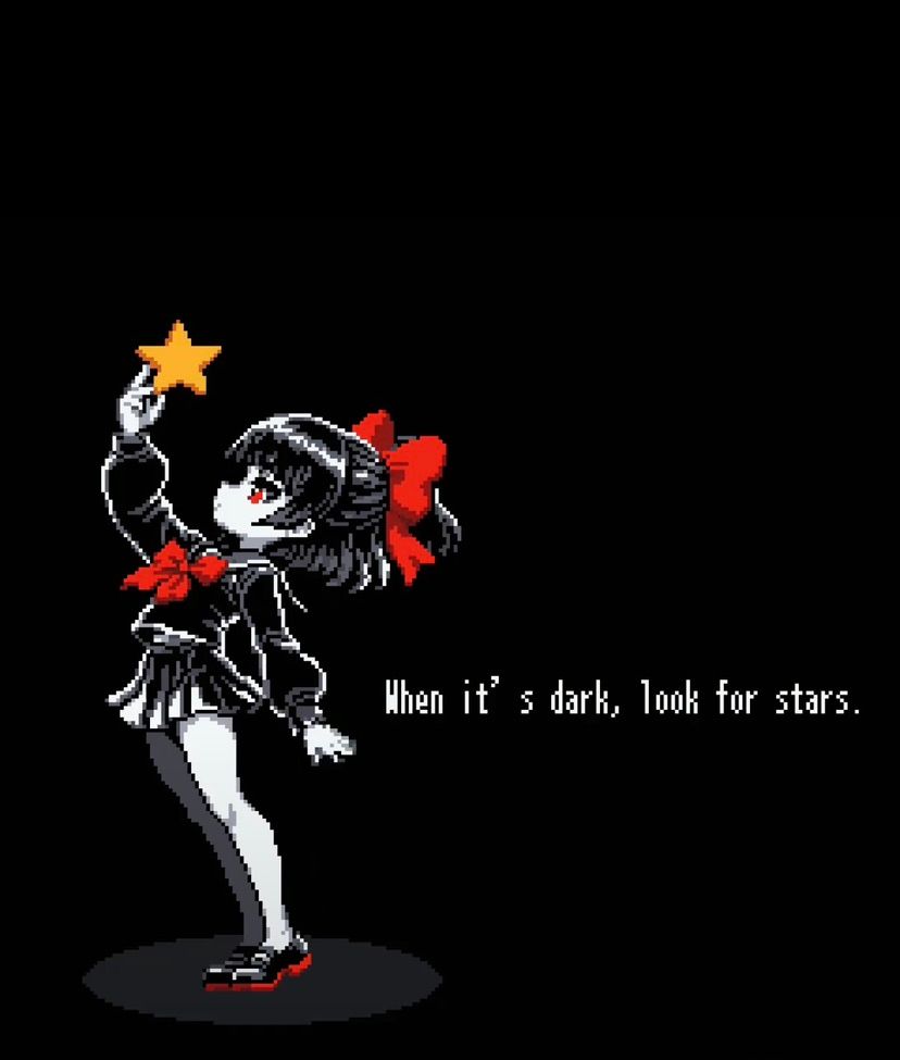 I see a galaxy in you
