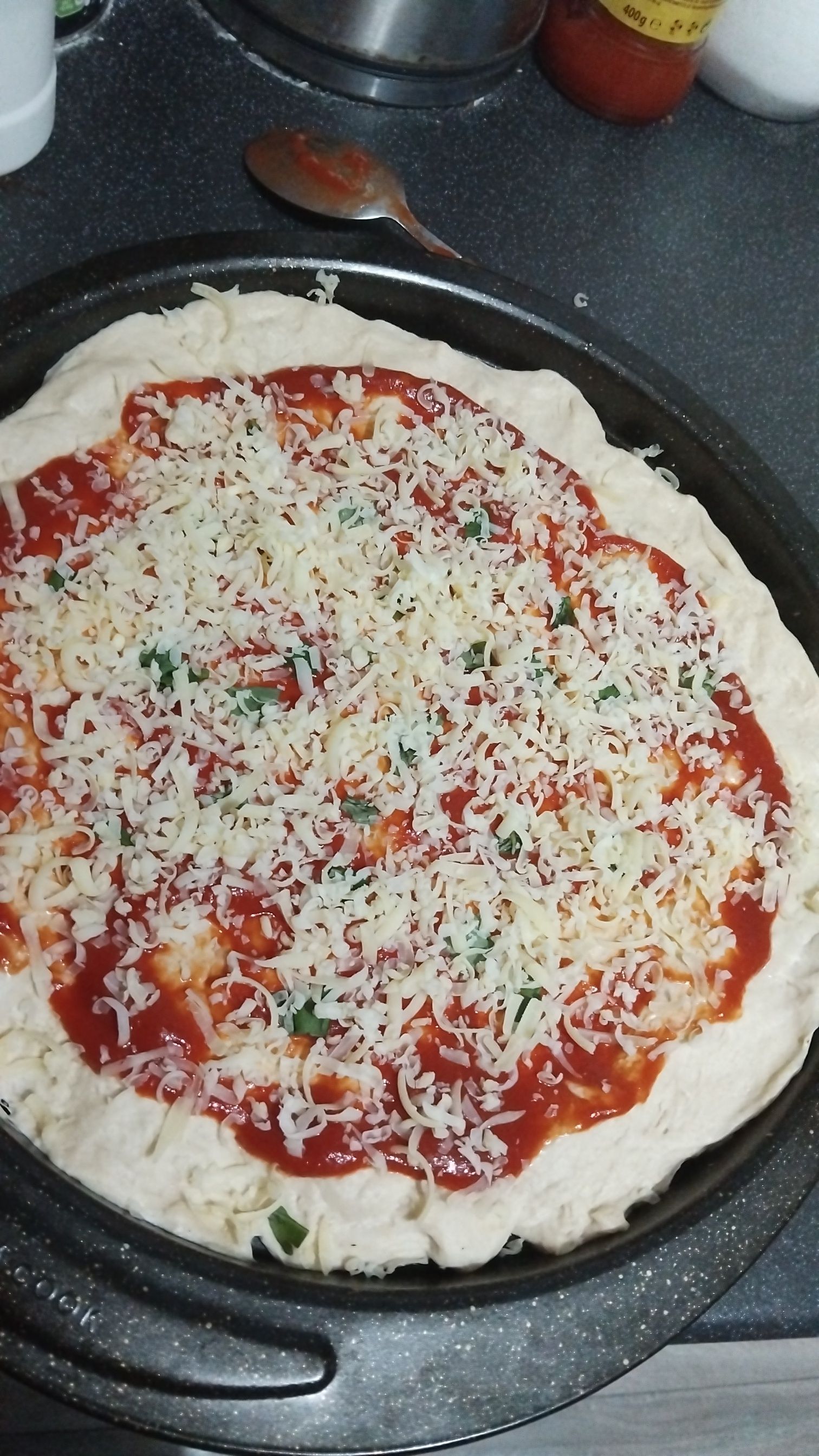 Homemade pizza time