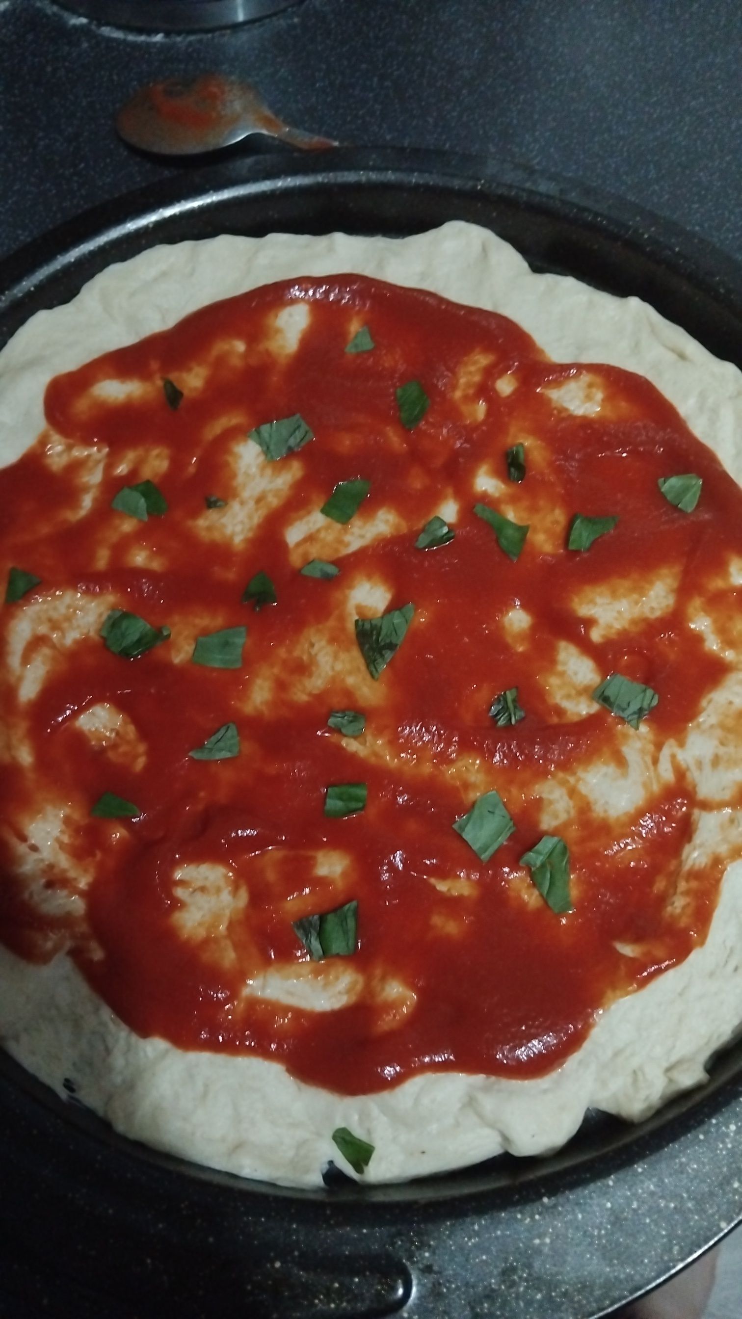 Homemade pizza time