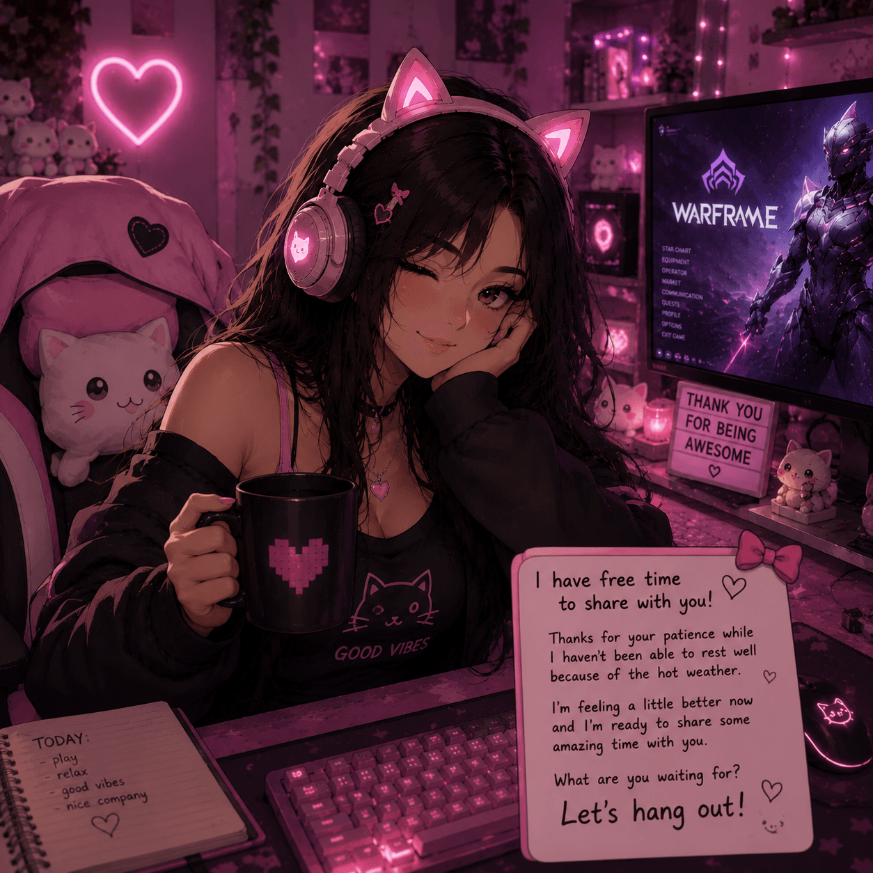 💜 Finally Getting Some Rest
