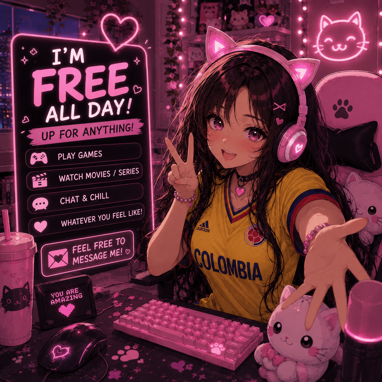 💜 Free All Day