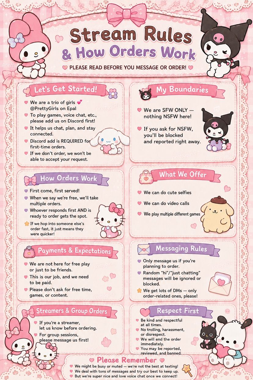new rules :3