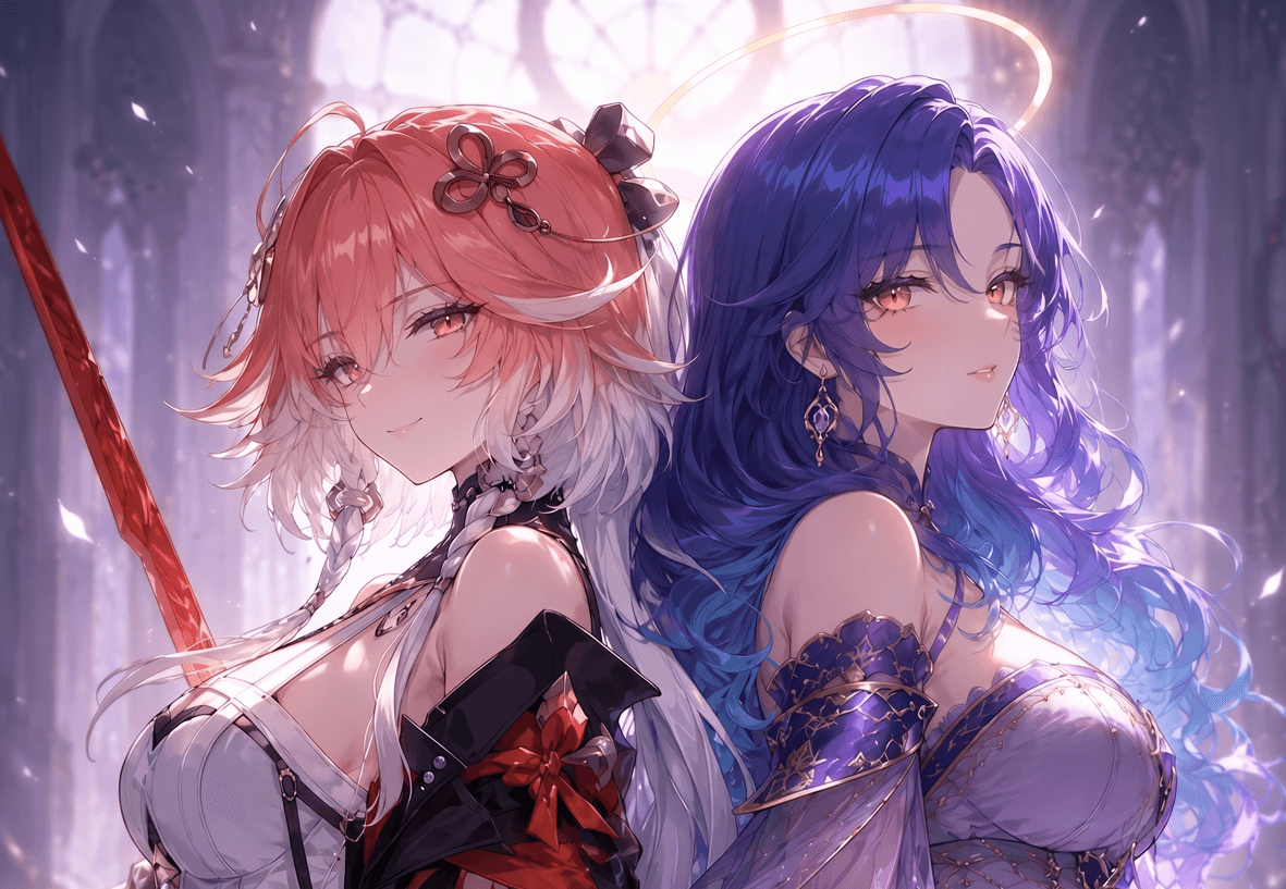 ⸝⸝ a little crossover ── .✦