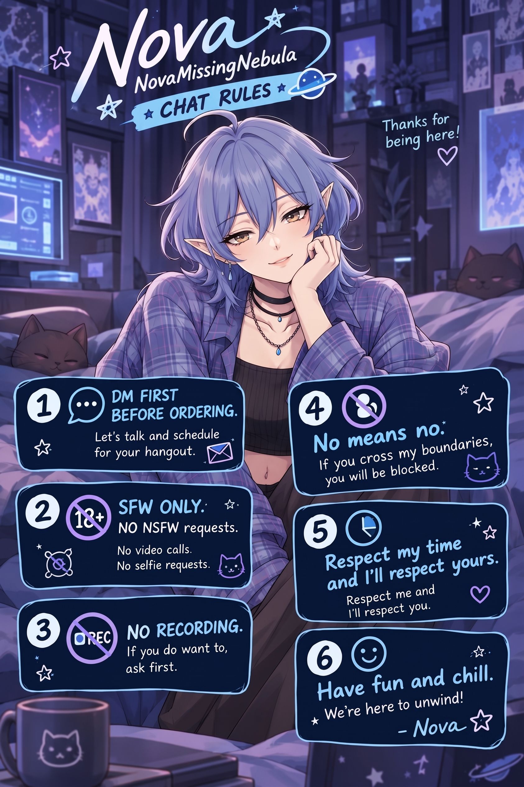 𑣲. Nova's Rules 𑣲.