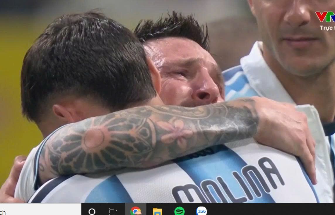 Well....Argentina lost, so what? Just stop.