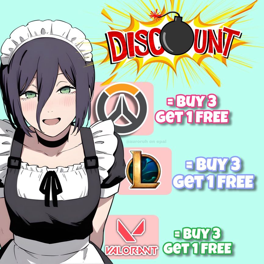 AURORA’S DISCOUNTED SALE 
ଘ(੭ˊ꒳ˋ)੭✧