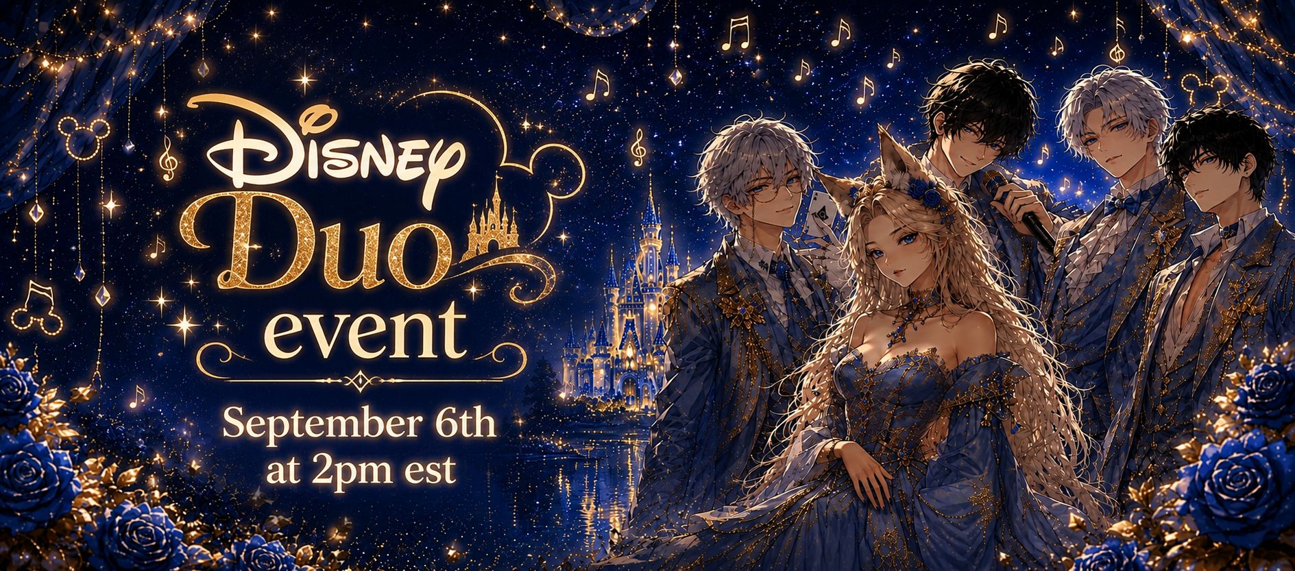 🏰 Disney Duo Duet Night ✨