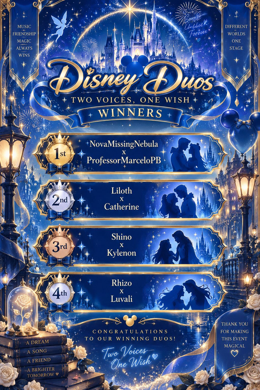 🏰✨️Disney Duo Winners✨️🏰