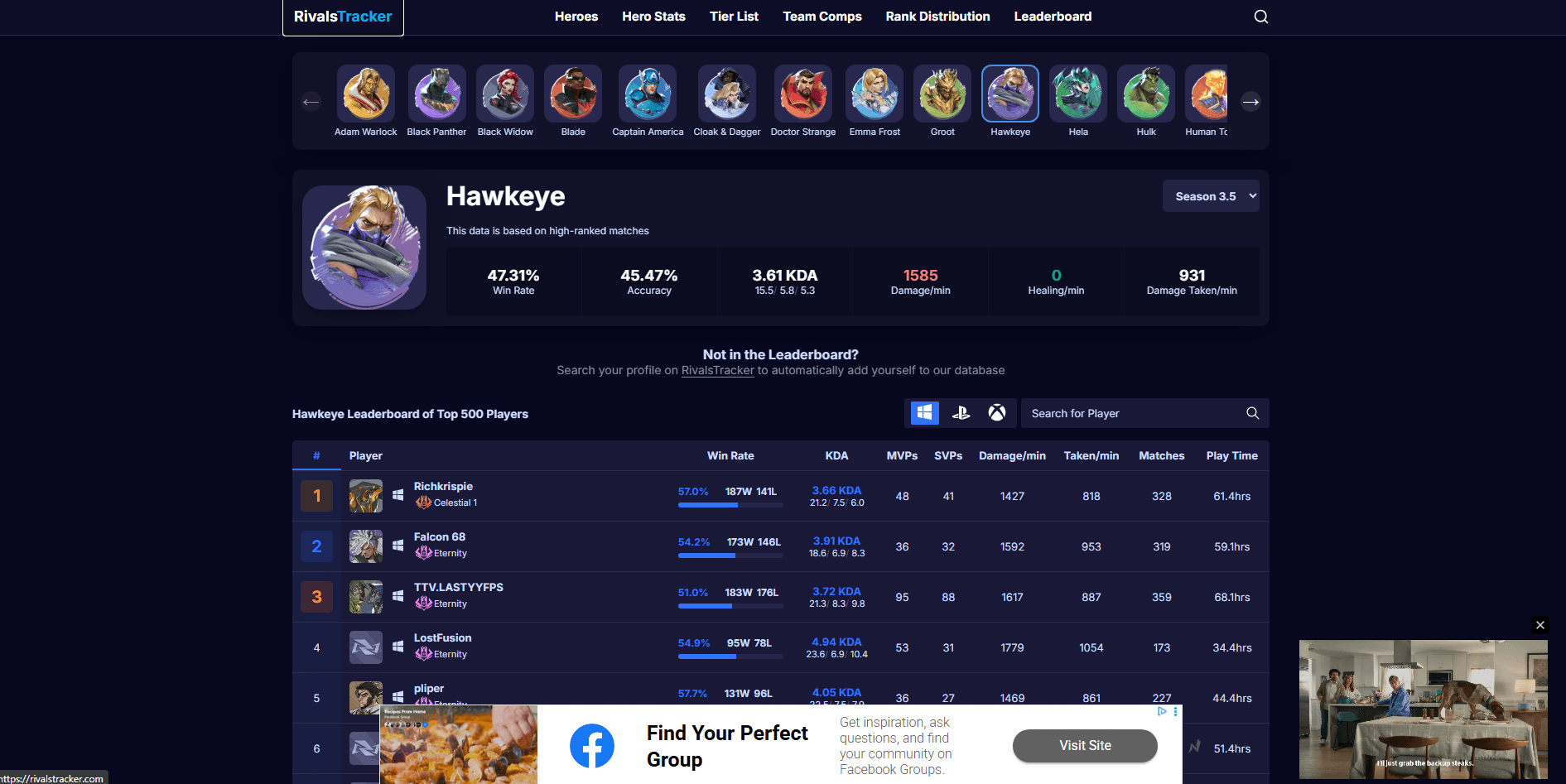 Time for ranked ??