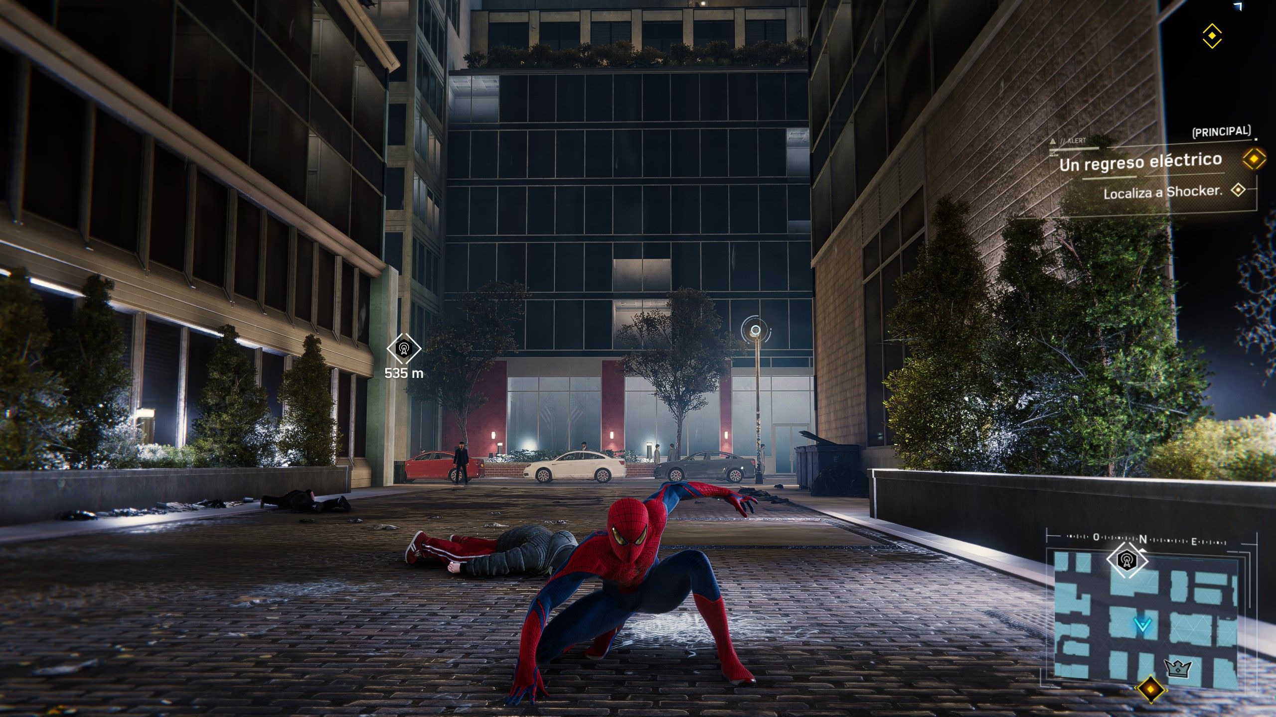Mira un spiderman