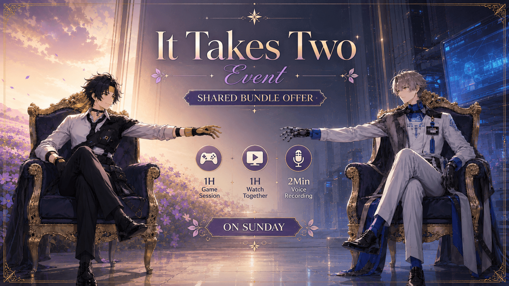 🌸 It Takes Two Event🌸
