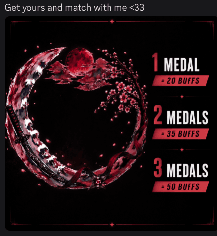 Go buy Frenzyy's medal