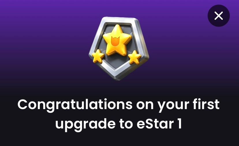 my first estar!! ᯓ★