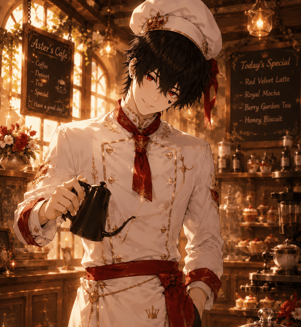 Officially The Chef For Aster's Café