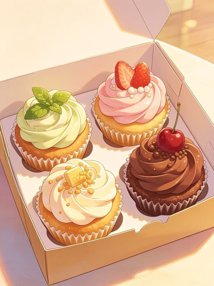 Hornear Cupcakes...💜