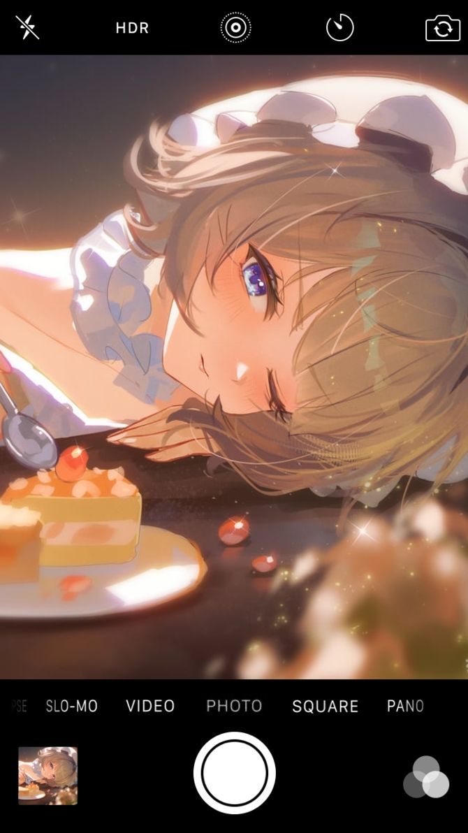 taking pics of me, huh? ~