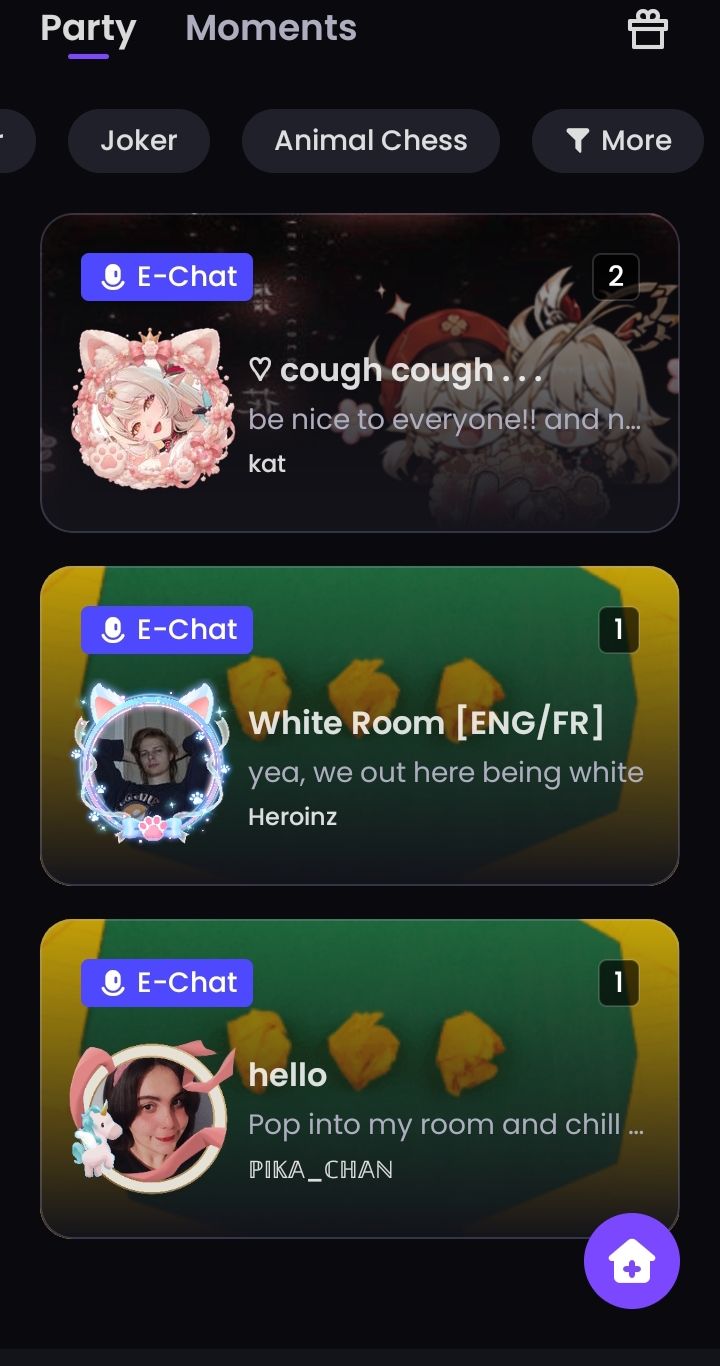 Don't have many rooms now.
