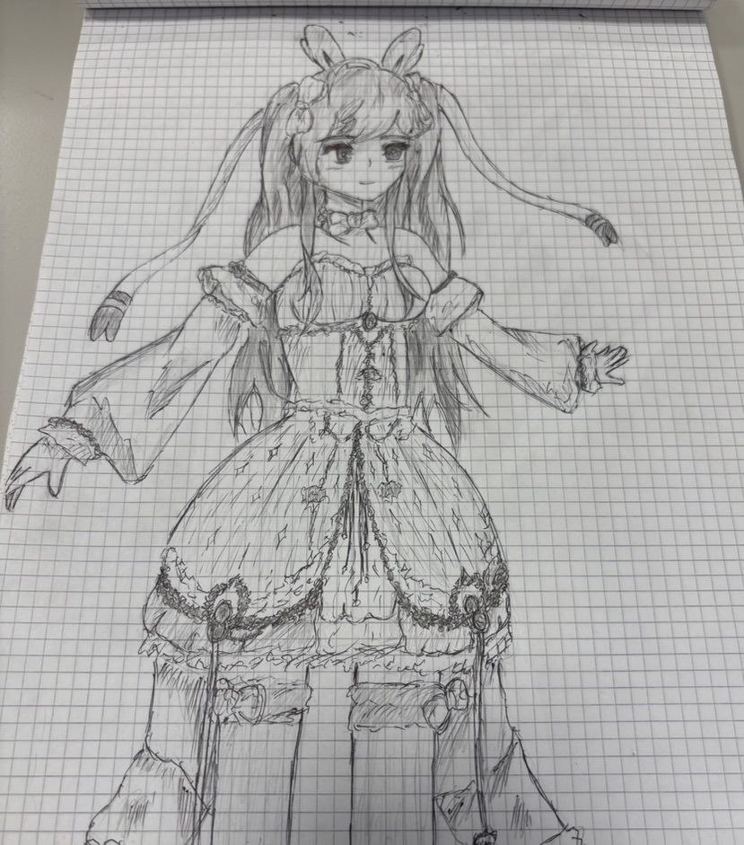 drawing in class again :p