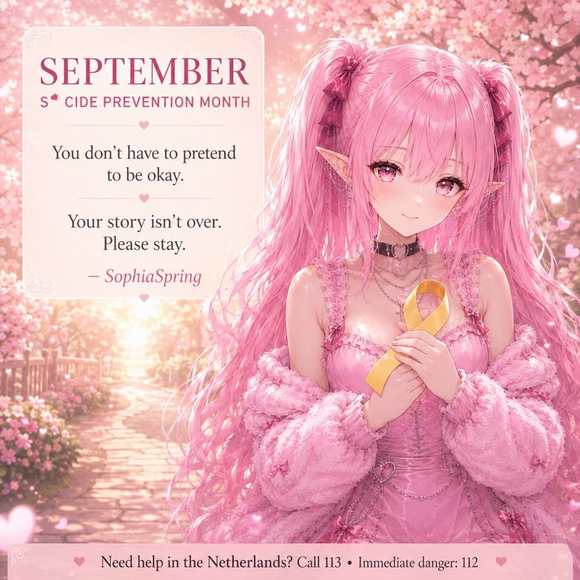 🌸 September S*cide Prevention Month 🌸