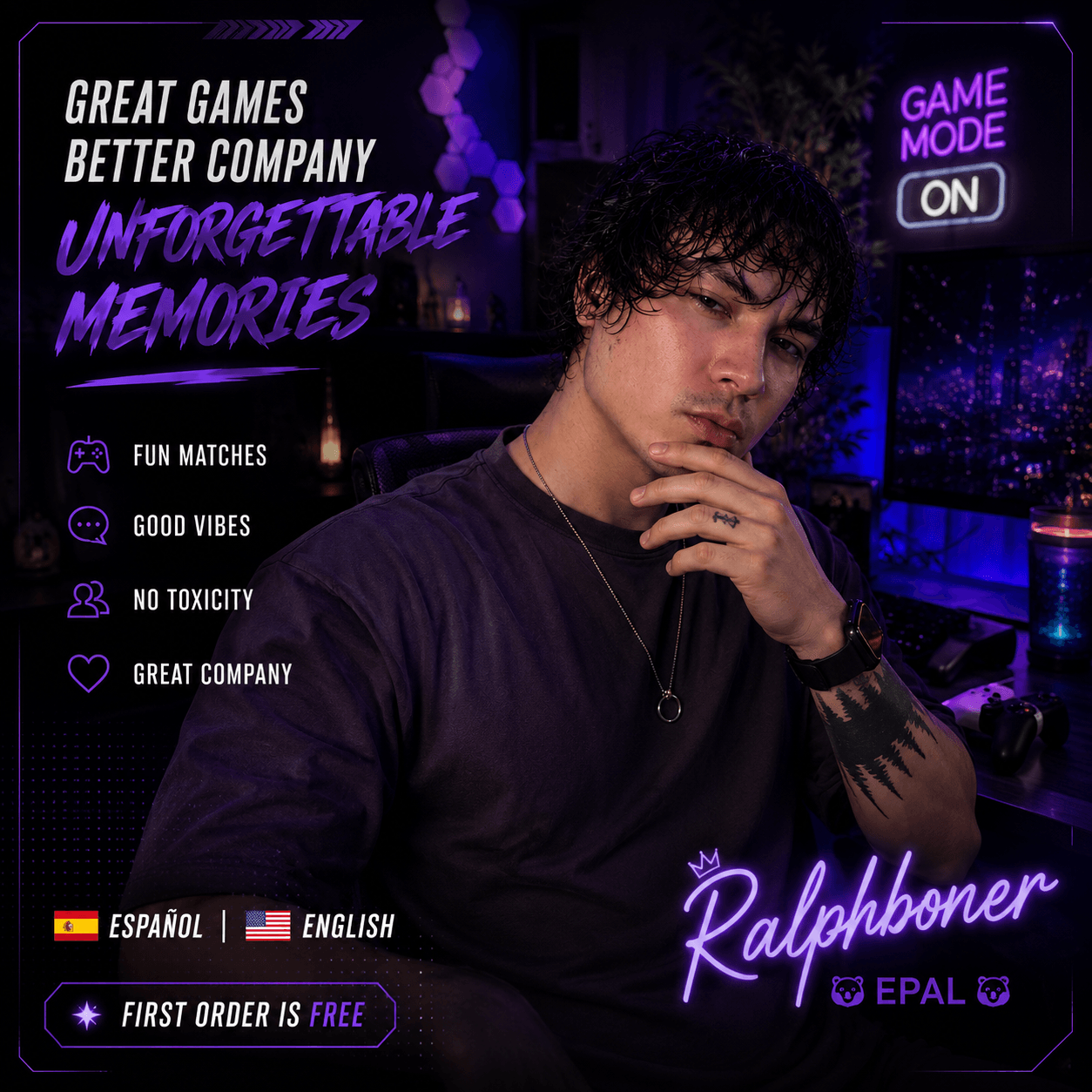 💜 Great games start with great company.