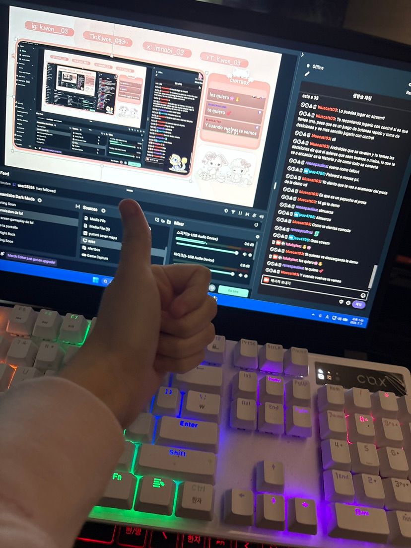 muchas gracias por estar en mi stream!🧸🥰