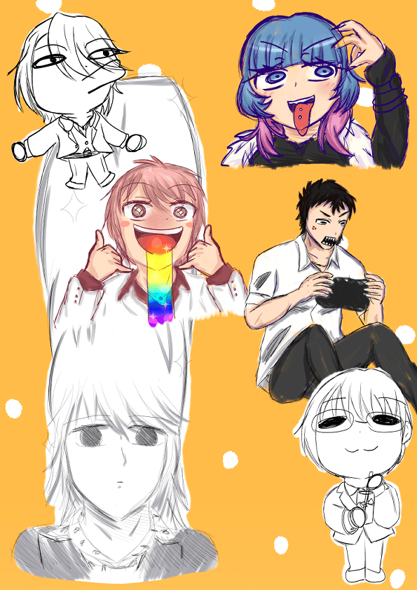 Guess whos my favorite based on how I draw them!