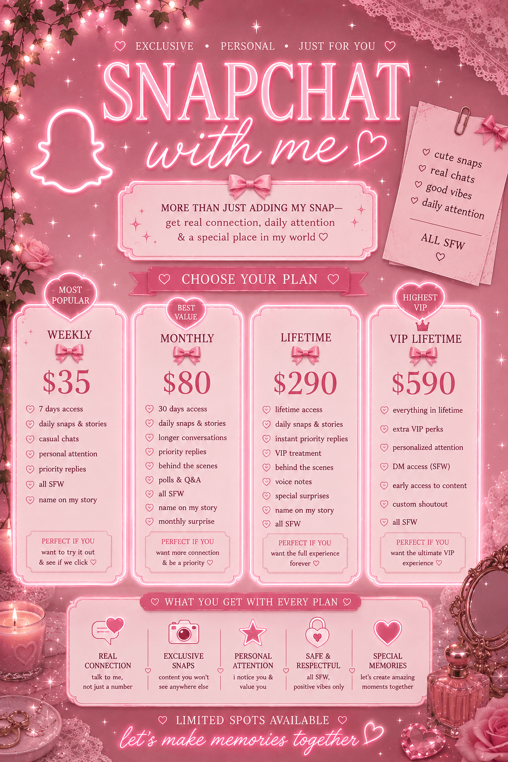 💗 MORE THAN JUST A SNAP — COME CLOSER 💗